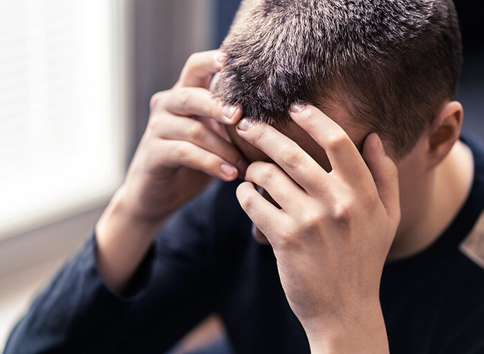 A man struggles with heroin abuse.