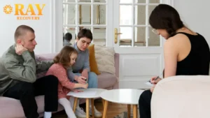 Parent supporting an adult child through outpatient rehab in Stow, Ohio